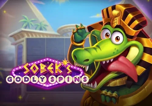 Sobek's Godly Spins - Aventura egipcia de casino social con temática de dioses antiguos
